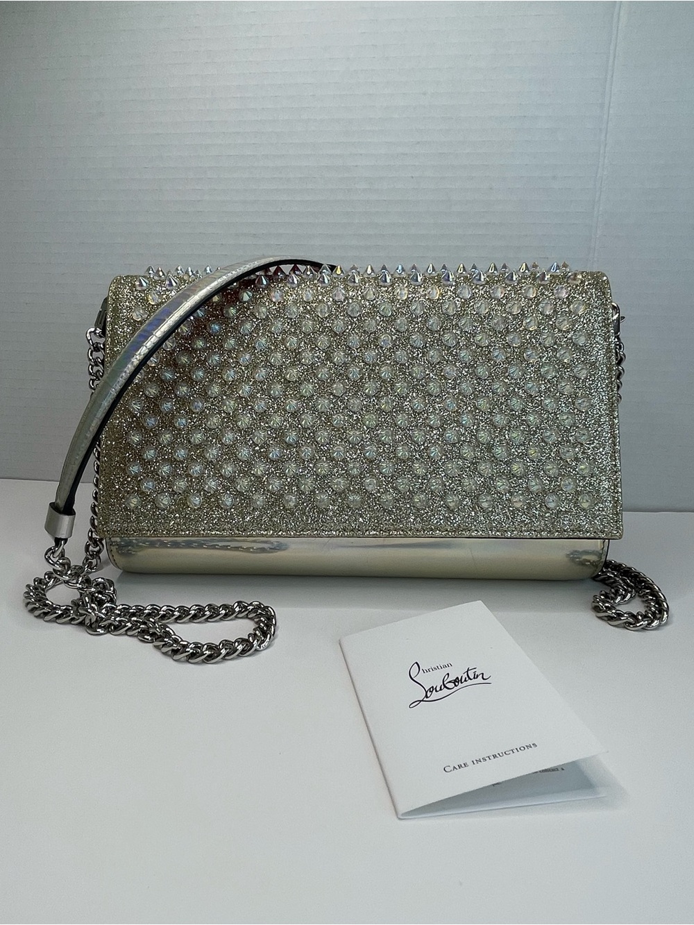 Christian Louboutin Paloma Clutch Crossbody Bag - Picture 1 of 16
